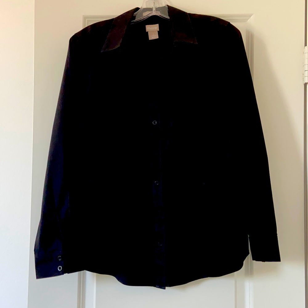 Chico’s size 1 (8-10) color black